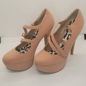 Qupid Blush heels